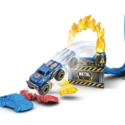 Игровой набор Трек Metal Machines Road Rampage Zuru 6701
